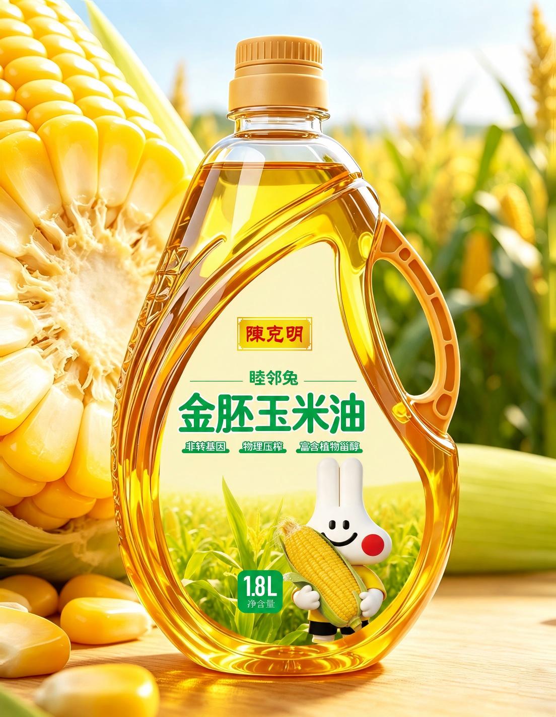 陈克明金胚玉米油